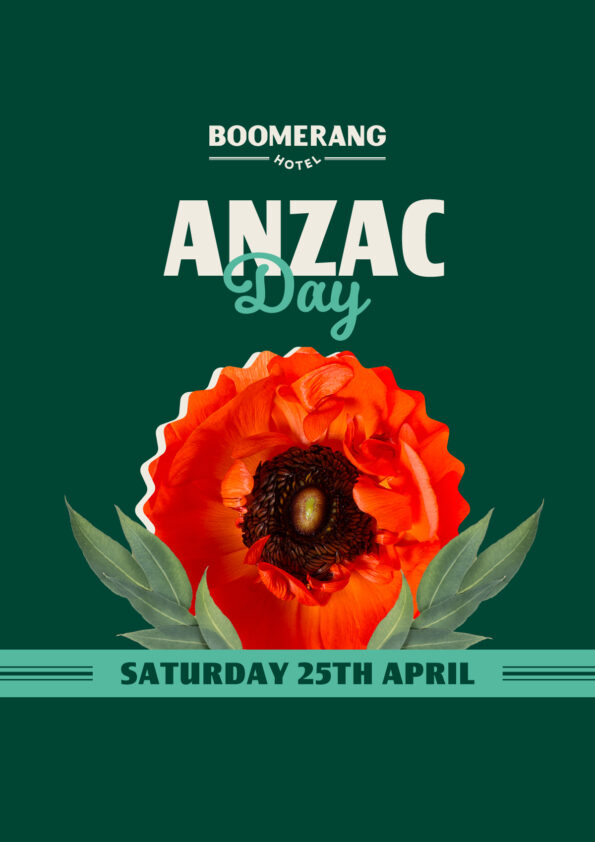 ANZAC Day at Boomerang Hotel
